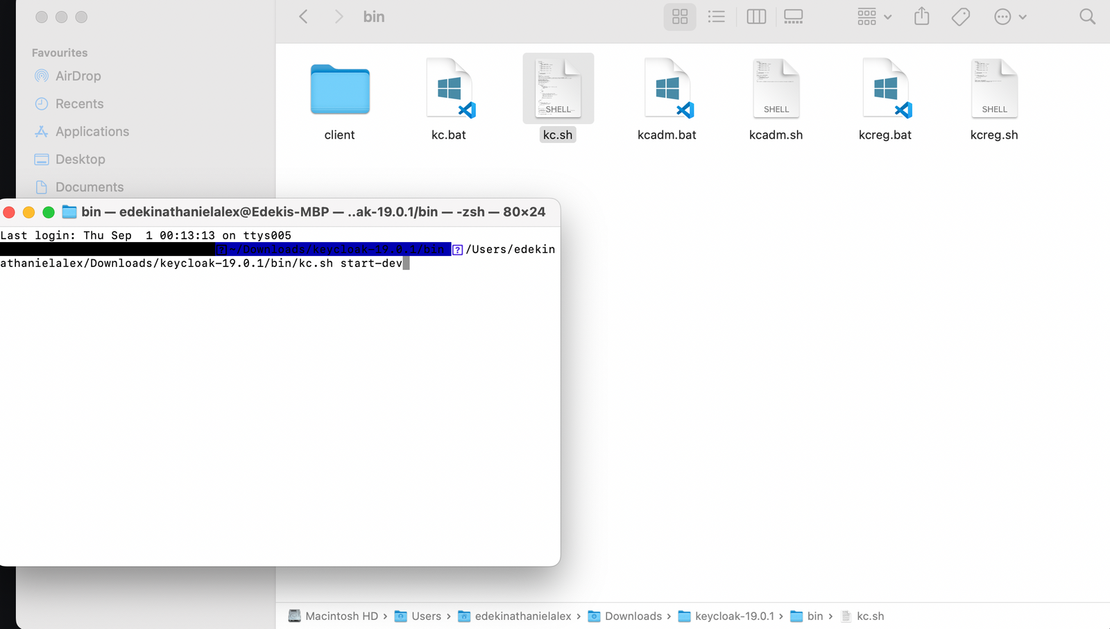 Run Quarkus Keycloak with